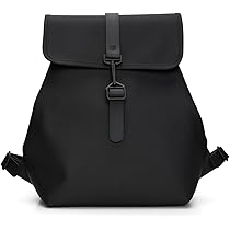 バックパック・リュック RAINS Woman Backpack Black 13040 01 Amazon.com: RAINS Backpack for Women and Men - Fits 15